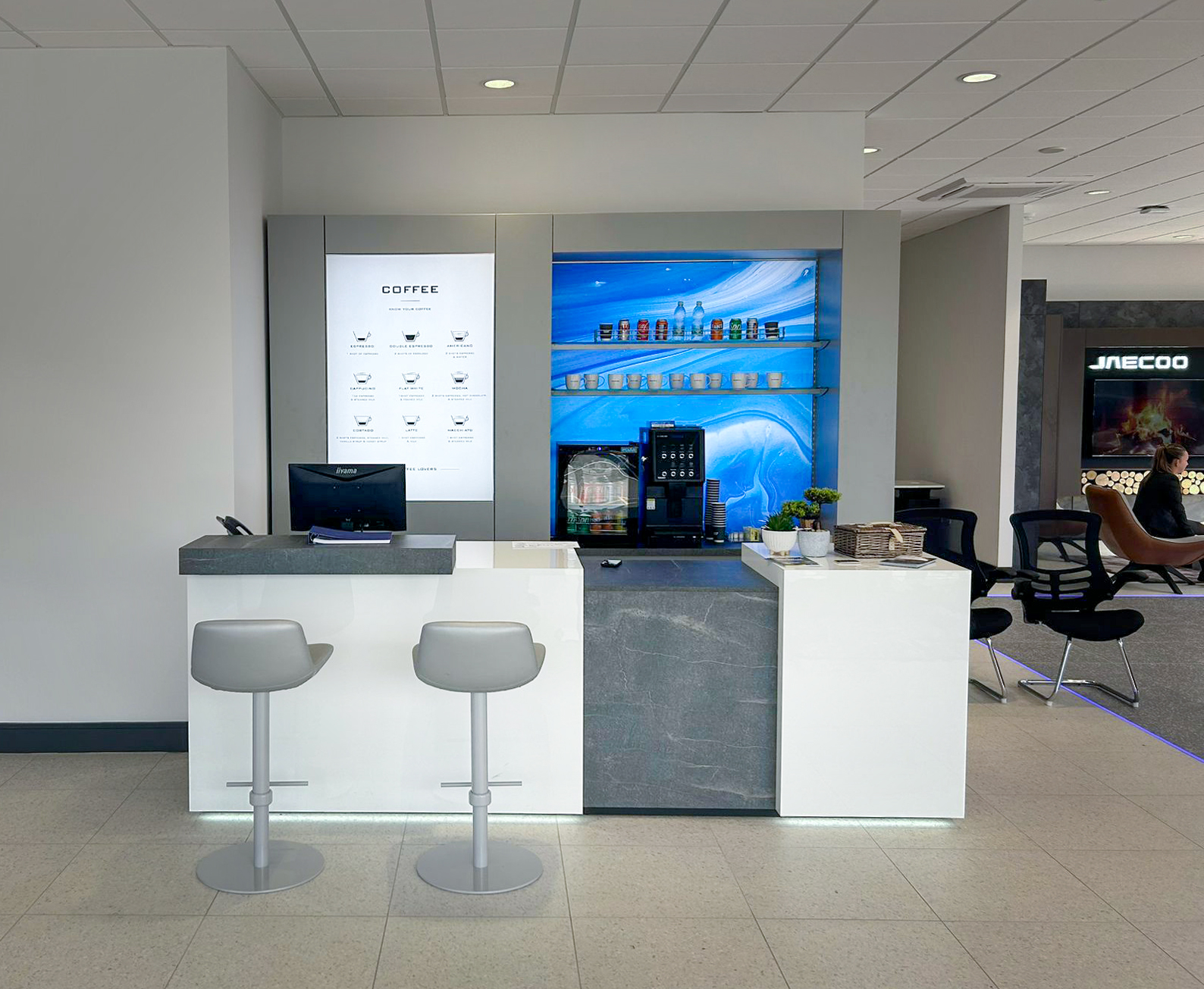 coffeeArea Brand Implementation